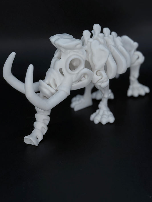 Mammoth Skeleton Figurine/Toy