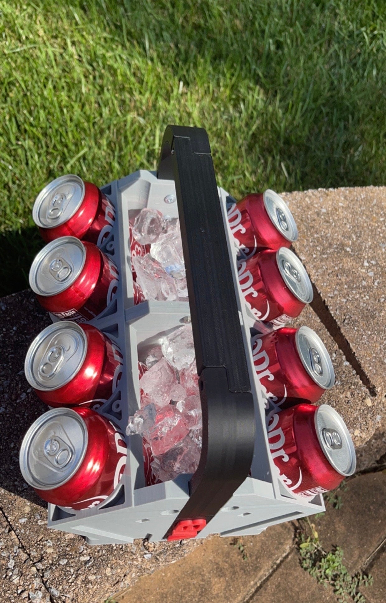 V8 Engine Block Can Cooler