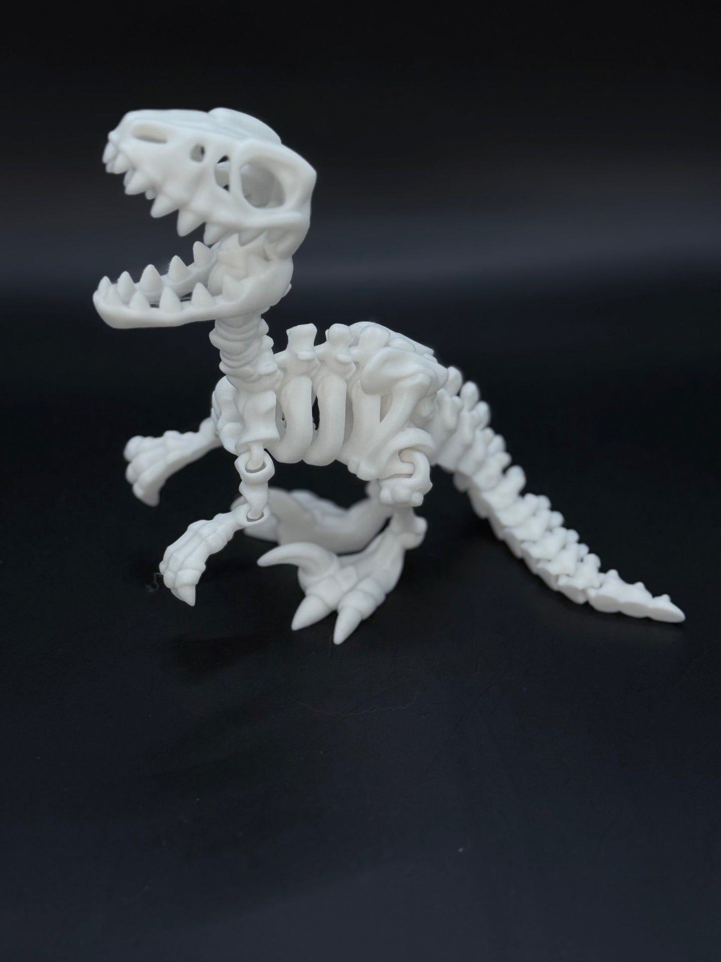 Velociraptor Skeleton Figurine/Toy