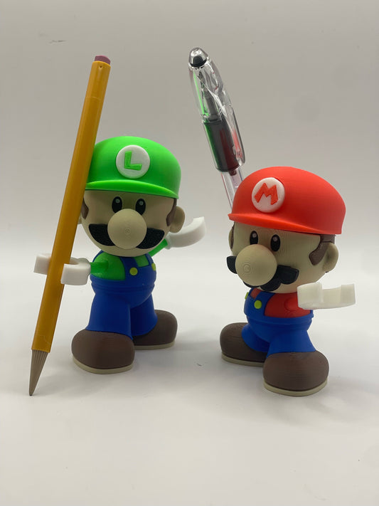 Super Mario Bros Character Pen Holder