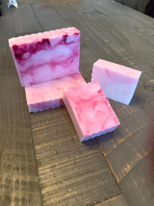 Cherry Blossom Swirl Soap