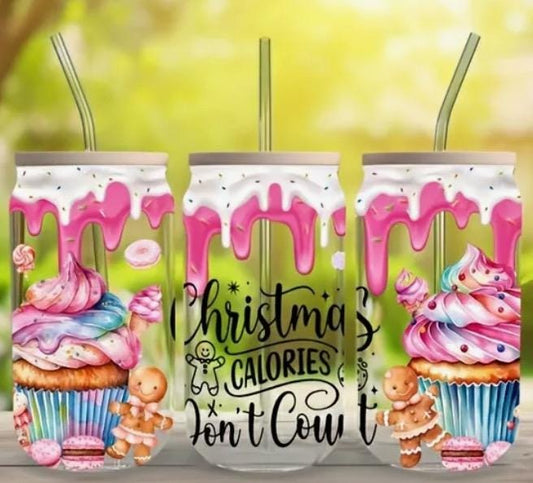 Christmas Glass Cups