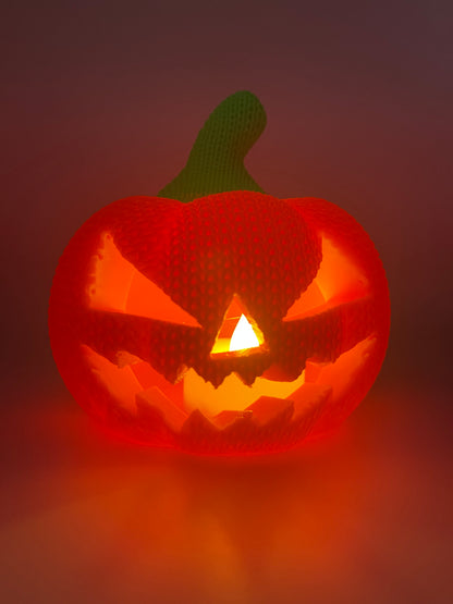 Pumpkin/Jack-o-Lantern Figurine/Lantern