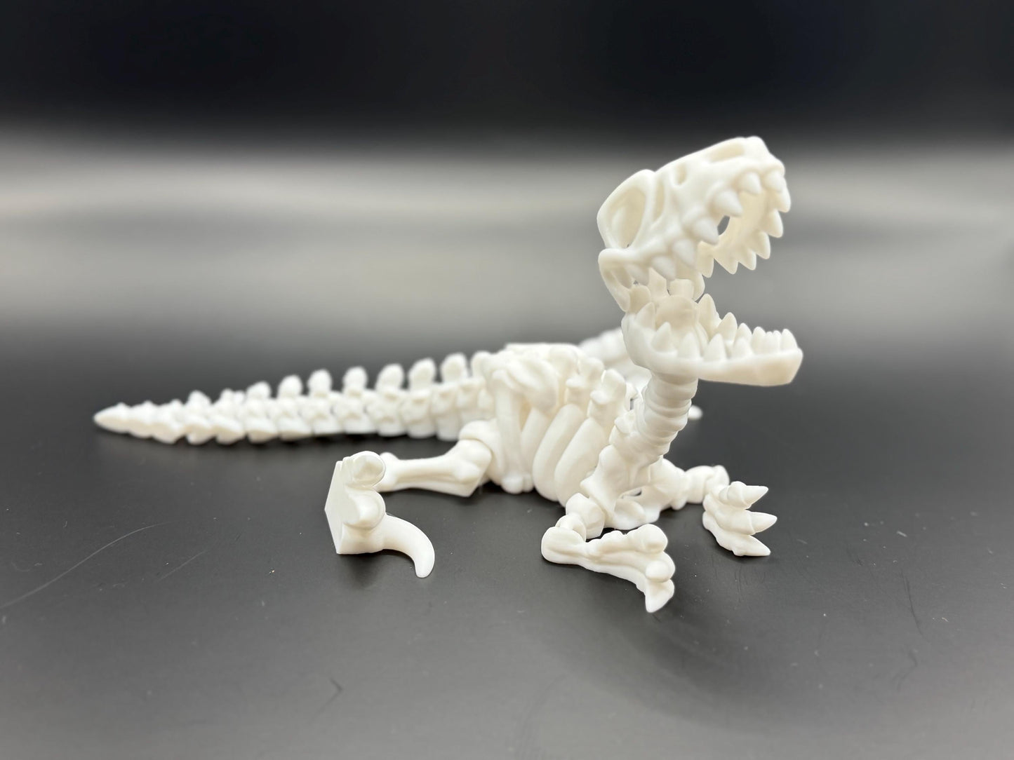 Velociraptor Skeleton Figurine/Toy