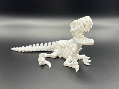 Velociraptor Skeleton Figurine/Toy