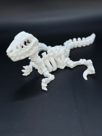 Velociraptor Skeleton Figurine/Toy