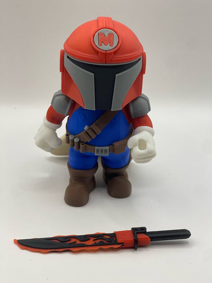 Mariolorian & Boba Luigi Figurine/Toy