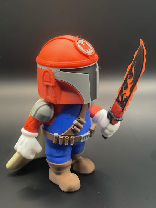 Mariolorian & Boba Luigi Figurine/Toy