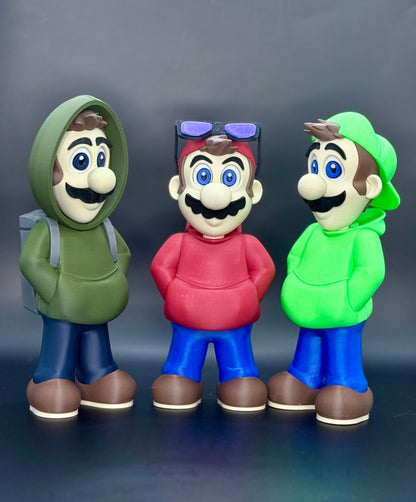Cool Mario & Luigi Figurine/Toy