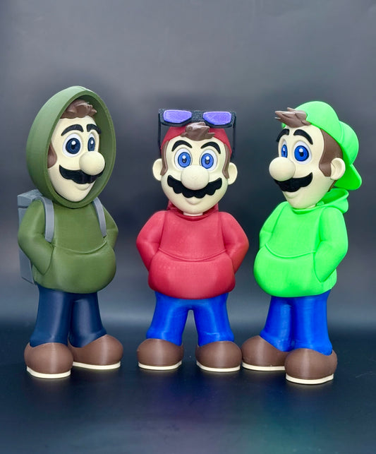 Cool Mario & Luigi Figurine/Toy