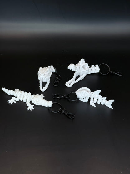 Mini Skeleton Keychain