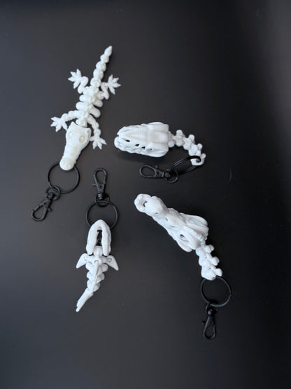 Mini Skeleton Keychain