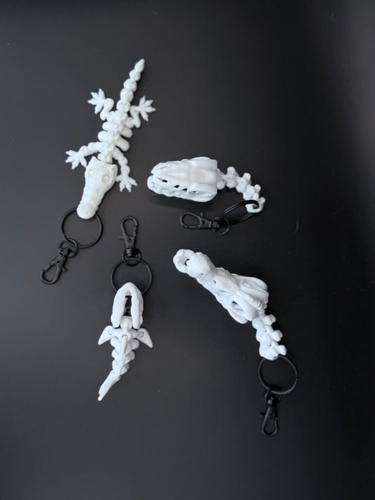 Mini Skeleton Keychain