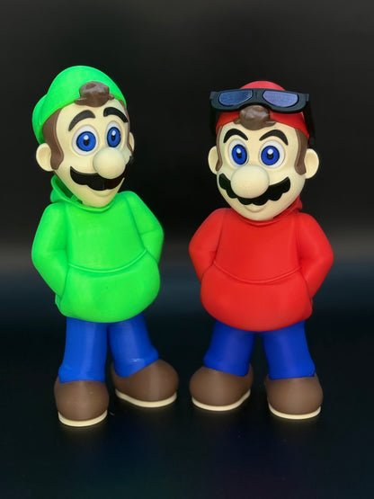Cool Mario & Luigi Figurine/Toy