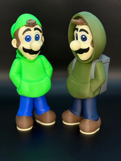Cool Mario & Luigi Figurine/Toy