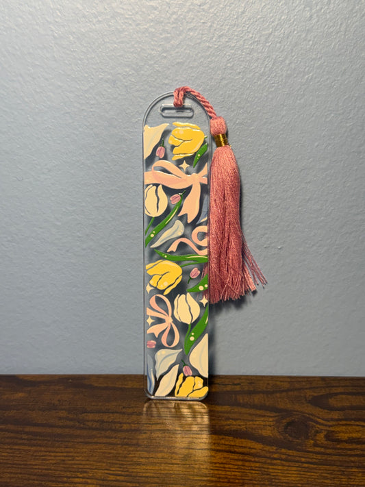 Coquette Tulips Bookmark