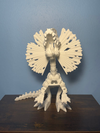 Dilophosaurus Skeleton Figurine/Toy