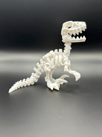 Velociraptor Skeleton Figurine/Toy