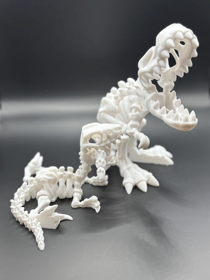 Velociraptor Skeleton Figurine/Toy