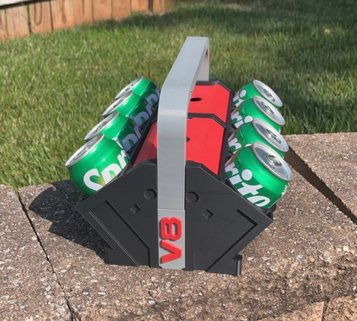 V8 Engine Block Can Cooler