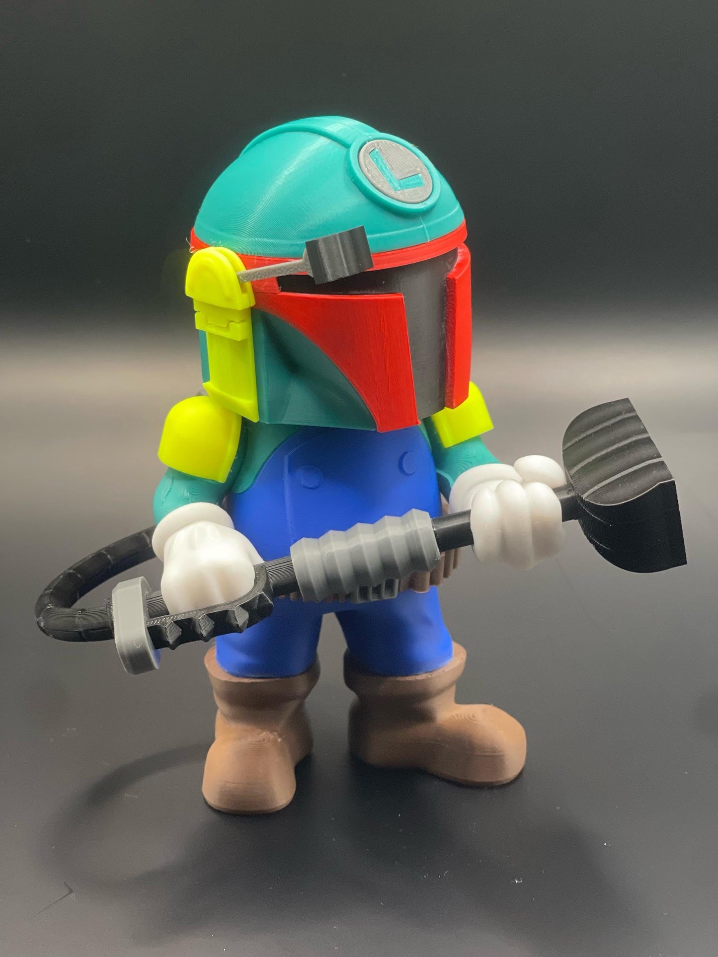 Mariolorian & Boba Luigi Figurine/Toy