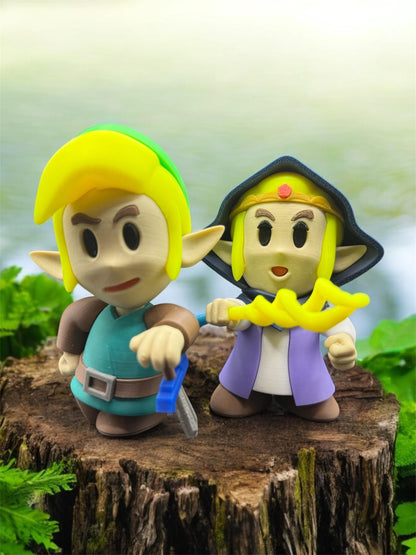 Link and Zelda Figurine/Toy