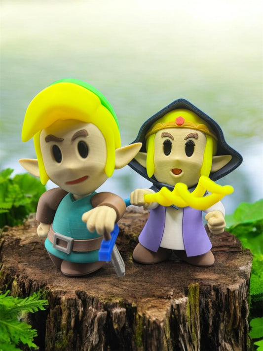 Link and Zelda Figurine/Toy